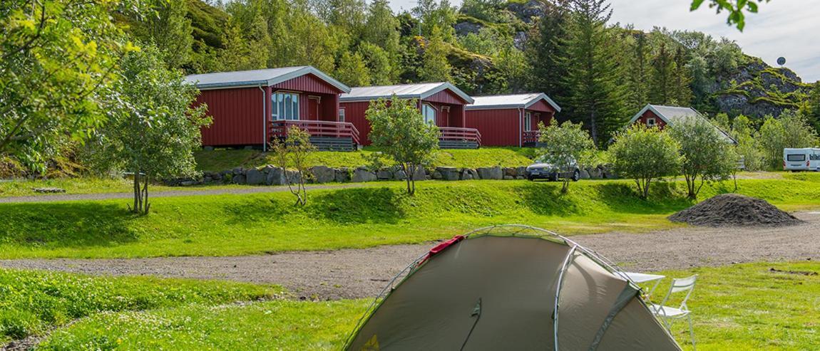 Hotel Sandvika Camping Kabelvåg Exterior foto