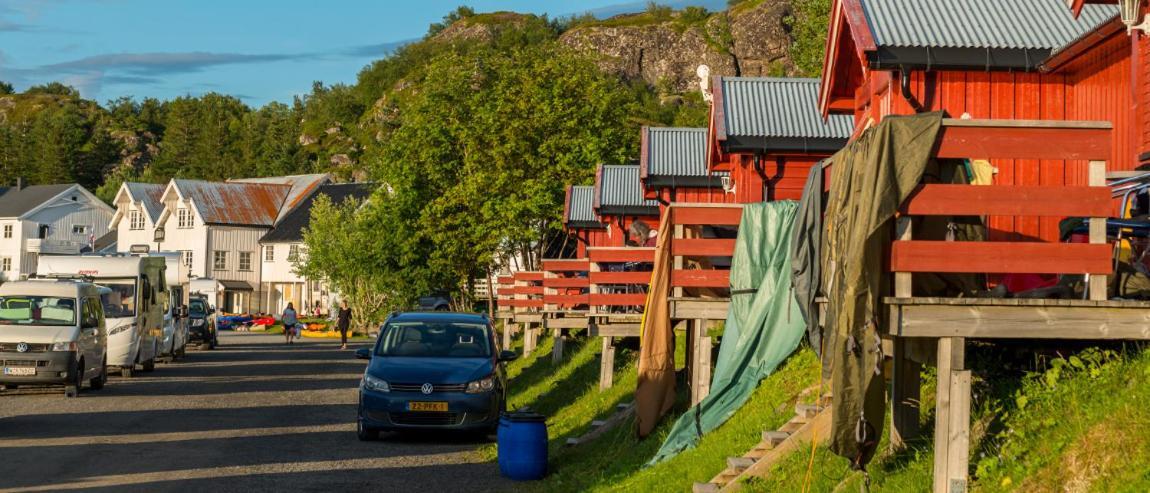 Hotel Sandvika Camping Kabelvåg Exterior foto