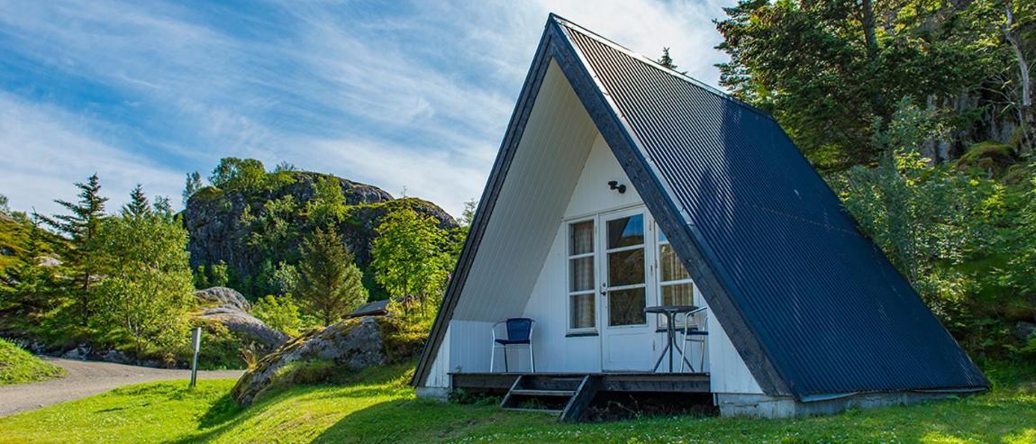 Hotel Sandvika Camping Kabelvåg Exterior foto